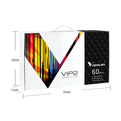 Venalisa Color Gel Nail Polish VIP Kit Full Cover Enamel For Nail Manicure Glitter Sparkle UV Gel Soak Off Nail Gel Polish 7.5ml