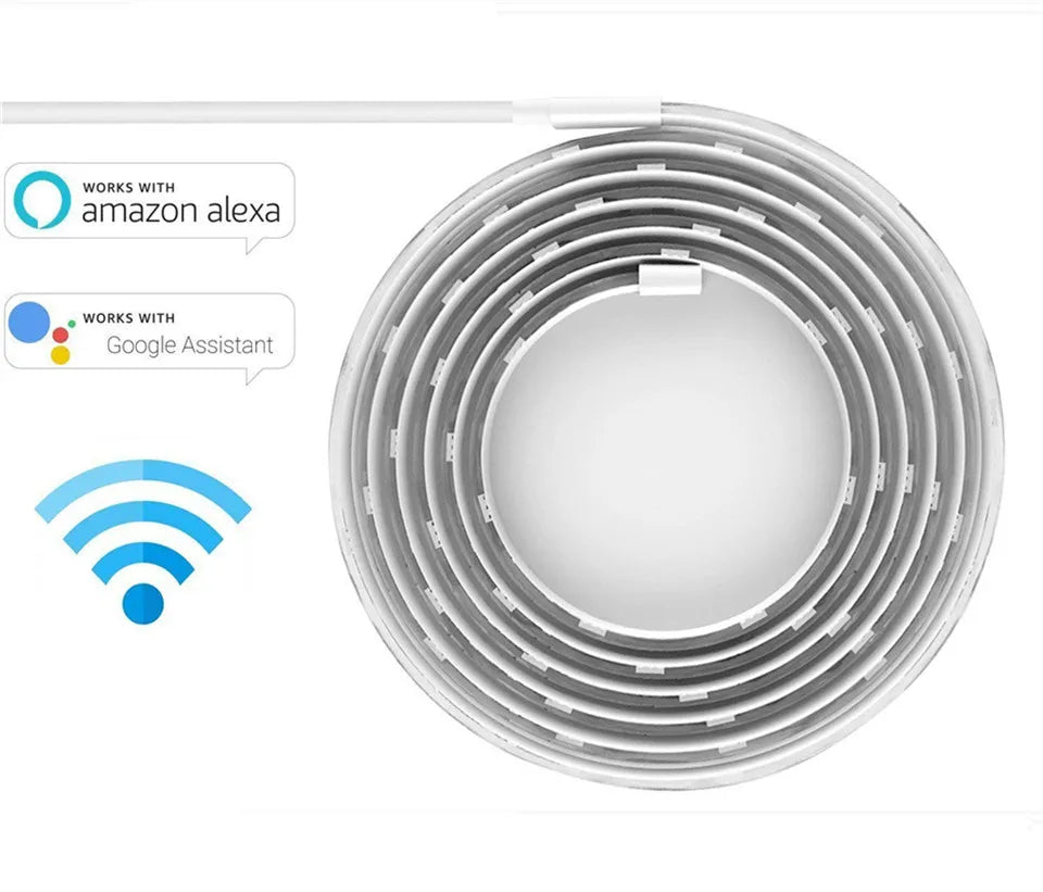 Global version Yeelight Aurora Smart Light Strip 1S RGB Colorful WiFi 2M To 10M 60 LED LightStrip For APP xiaomi mi home Homekit