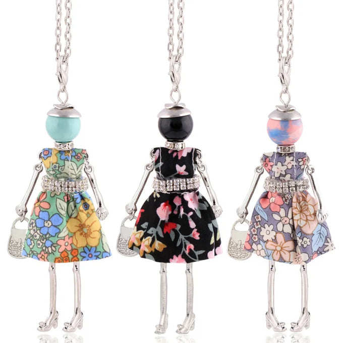 Long Statement Pendant Necklace — product image