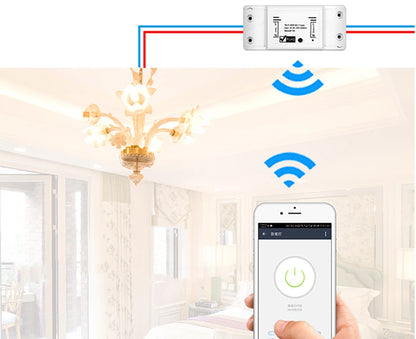 WiFi Smart Light Switch, 2/3/5 PCS DIY Breaker Module Basic Smart Home Tuya Smart Life Wireless Remote Control Alexa Google Home