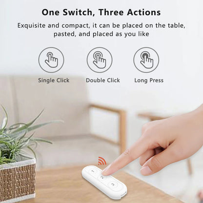 Tuya Smart Life ZigBee 3.0 Wireless Portable Pushbutton 1,2,3,4 Gang Remote Controller Scene Switch