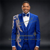 Men's Embellished Three-Piece Suit — view 2