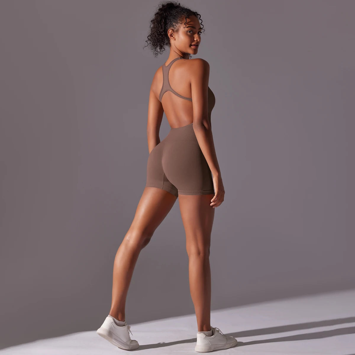 Jumpsuit Suits For Fitness Ribbed Gym Set Workout Sets Tracksuits Fitness Gym Clothing For Seamless Women Yoga Set Sportswear