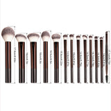 Kabuki Face & Eye Brush Set — 13 Pieces — view 3