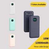Power Bank with Built-In Cables — product image