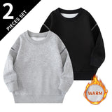 Kids' Plain Pullover Hoodie — view 7