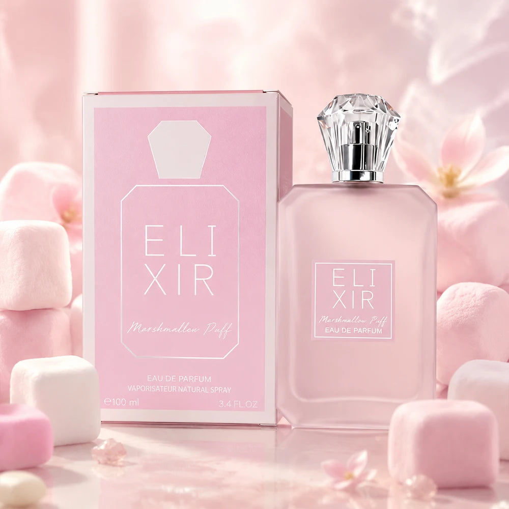 3.4fl Oz Eau De Parfum Spray,Strawberry，Marshmallow and Vanilla Perfume For Women Long Lasting,Perfect For Dating, Daily Life