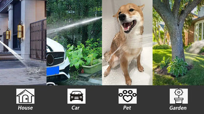 High Pressure Garden Water Hose Expandable Magic Flexible 2.5-30 Meters Sesame Granules Pipe Garden Farm Irrigation Car Wash Gun