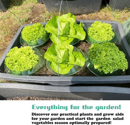 1/30pcs Plants Slug Protection Rings Green Planter Flower Pot Snail Vegetables Cover Reusable Pest Control Trapper Garden Tool