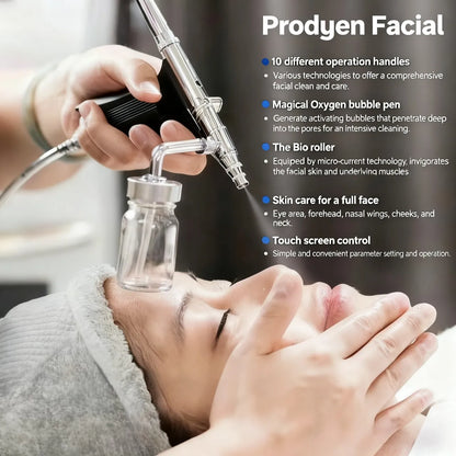 10in1Multifunction Facial Beauty Equipment Hydra Dermabrasion Oxygen Jet Peel Skin Cleaning Machine ProfessionalSalonUseforF