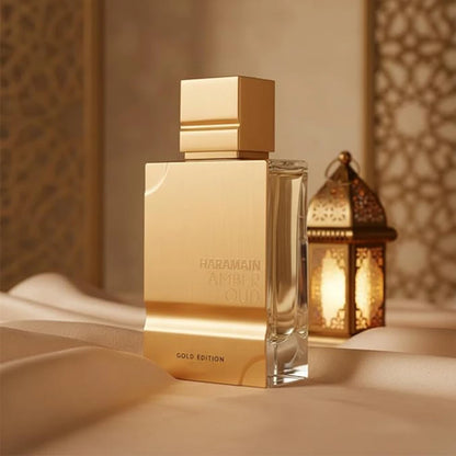 Al Haramain Oud Gold Eau De Parfum 60ml Unisex Luxury Arabian Oud Perfume