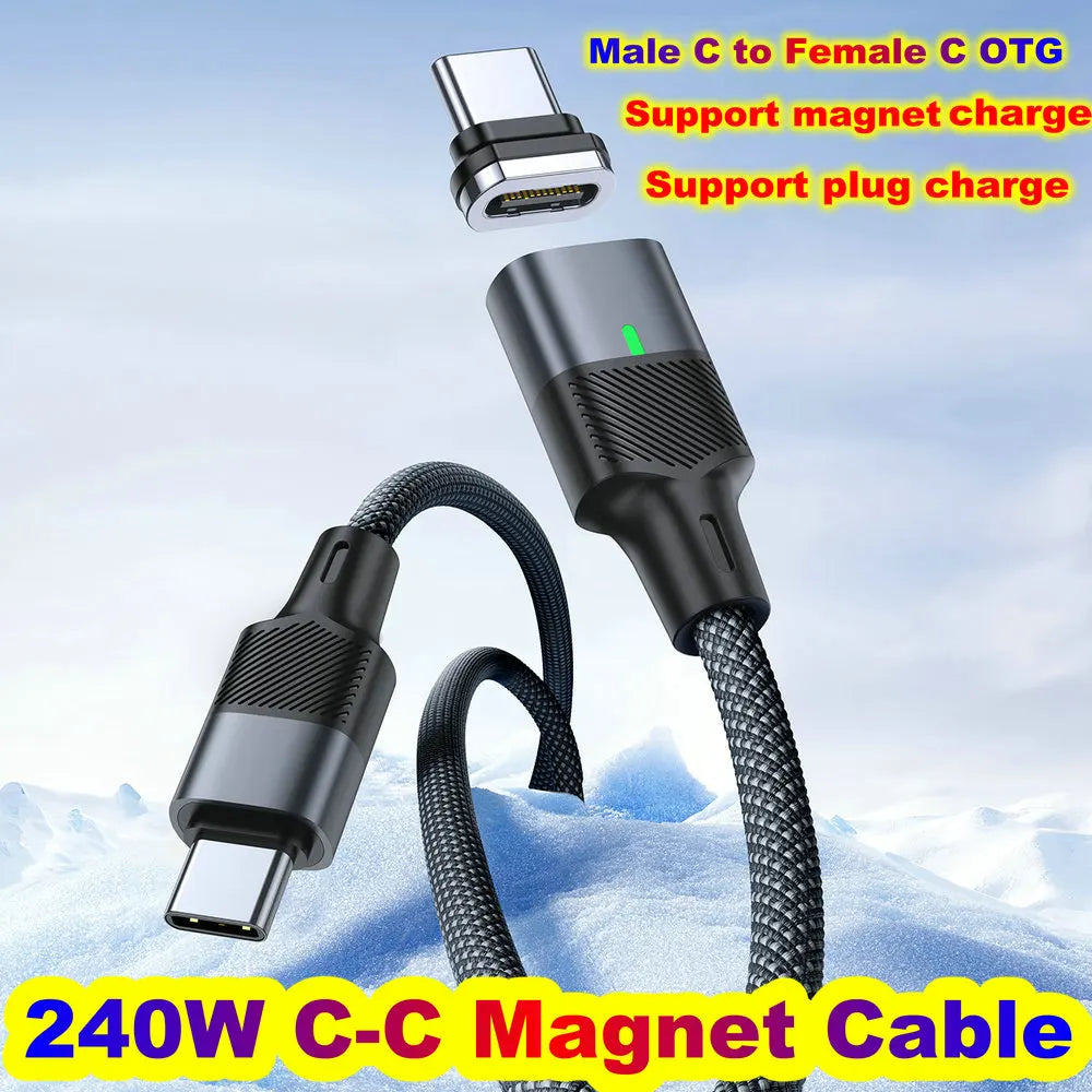 Foldable Charge Cable Usb C Charging Mobile Cable C Flat Charger for iPhone Kickcable Phone Kick Stand Ultra Fast Type C Wire 2M