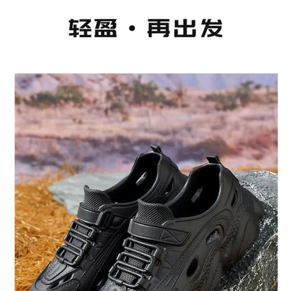 Outdoor Sports Slippers for Men and Women, Thick-Soled Eva Non-Slip Breathable Clogs, Fishing Beach Sandals, Unisex Couple Style