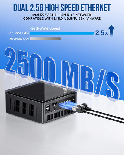 GMKtec K8 Plus Mini PC AMD R7-8845HS NUCBOX Window 11 Pro AMD Radeon™ 780M Oculink*1（PCIE GEN4*4)） DDR5 5600MHz