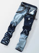 Men's Gradient Patchwork Jeans — view 6