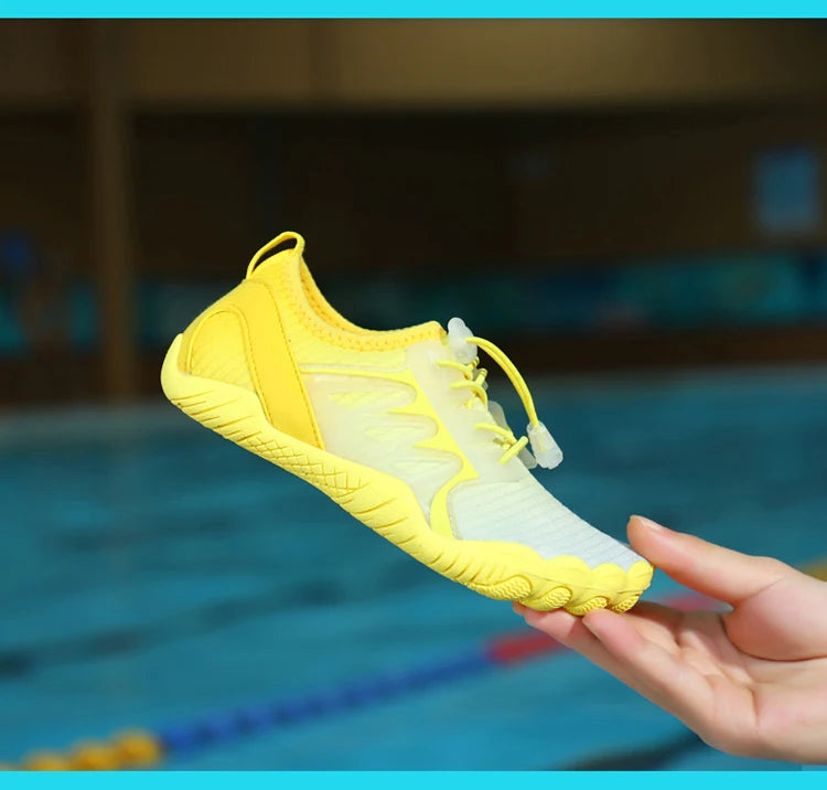 Outdoor Barefoot Sneakers Aqua shoes Men's and Women's Children's Quick-drying Swimming Beach Shoes Water Shoes Suitable Water S