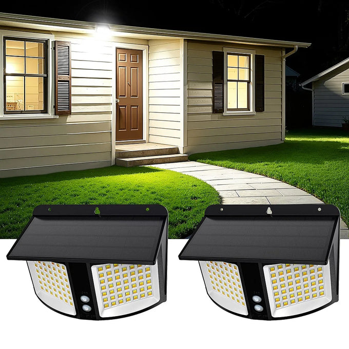 Intelamp Three-Color Solar Floodlight — product image