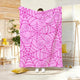Spiderweb Flannel Throw Blanket — view 7
