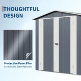 Metal Garden Storage Shed — view 5