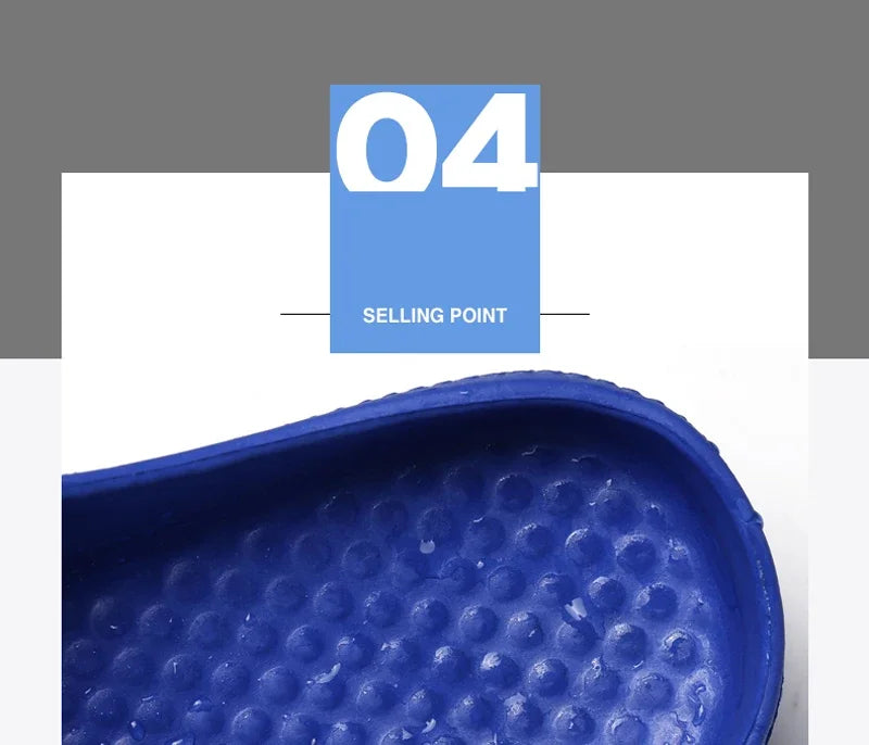Comfortable Men Pool Sandals Summer Outdoor Beach Shoes Men Slip on Garden Clogs Casual Water Shower Slippers Unisex