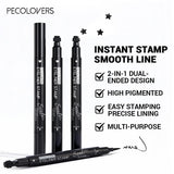 Decorative Stamp Eyeliner Pen — 8 Pieces — view 3