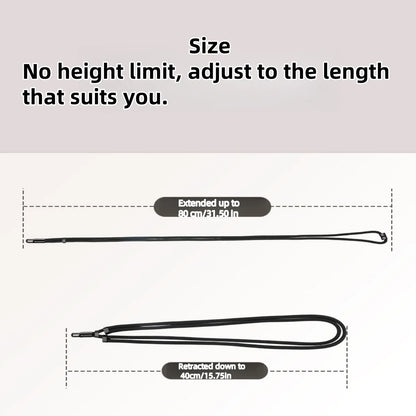 Universal Phone Lanyard with Clip Upgraded Anti-Drop 360° Rotation Adjustable Neck/Crossbody Strap for All Phone Cases