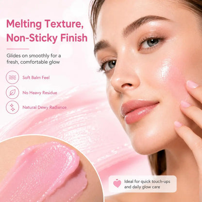 PDRN Pink Collagen Volume Multi Balm Stick Face & Body Balm for Under-Eyes, Neck, Forehead, Smile Lines,  Radiance Care K-Beauty