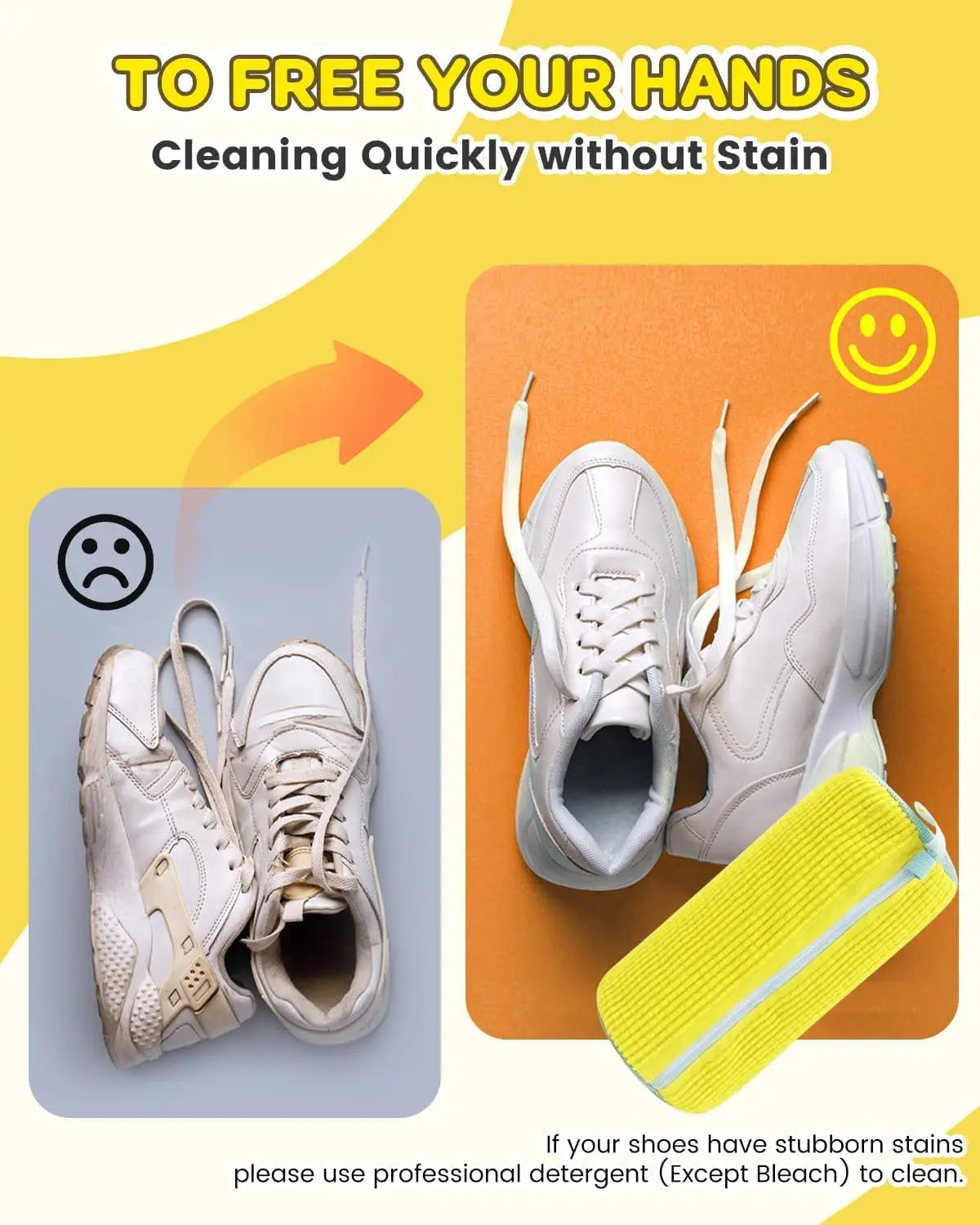 Laundry Bag Shoe Washing Bag Padded Net Protector For Fluffy Fibers Polyester Machine Friendly Drying Wash Bags For Shoes