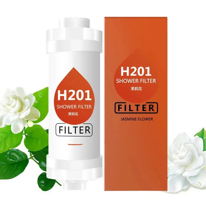 20PCS Scented Shower Head Filter Water Softener Removal Shower Purifier Bathroom Accessories,Shower Filter Replacement
