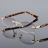 Begreat Rimless Square Reading Glasses — view 5