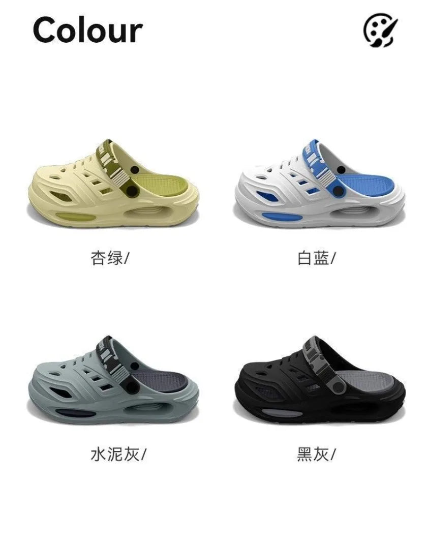 Bow foot supported EVA sports sandals suitable for men's summer indoor 2026 new cool slippers suitable for men's home decoration