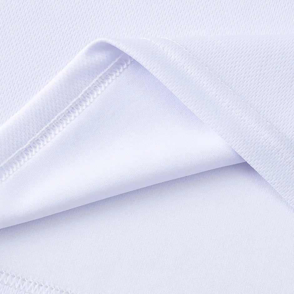 2/4/6Piece Four Seasons Men's Solid Color Round Neck Short Sleeve Top With Printed Cuffs Youth Sports And Leisure T-shirt trendy