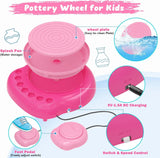 Kids' Pottery Wheel & Clay Craft Kit — view 4
