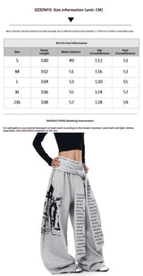 Men's Letter-Print Joggers — view 5