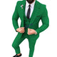 Men's Olive Green Three-Piece Suit — view 8