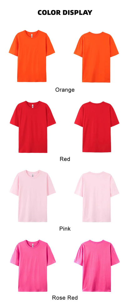 100% Cotton Solid T-shirts Women Sporty Short Sleeve Tees Fashion Casual White Black Clothing Loose O-Neck Female Summer Tops