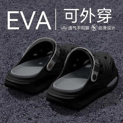 Bow foot supported EVA sports sandals suitable for men's summer indoor 2026 new cool slippers suitable for men's home decoration