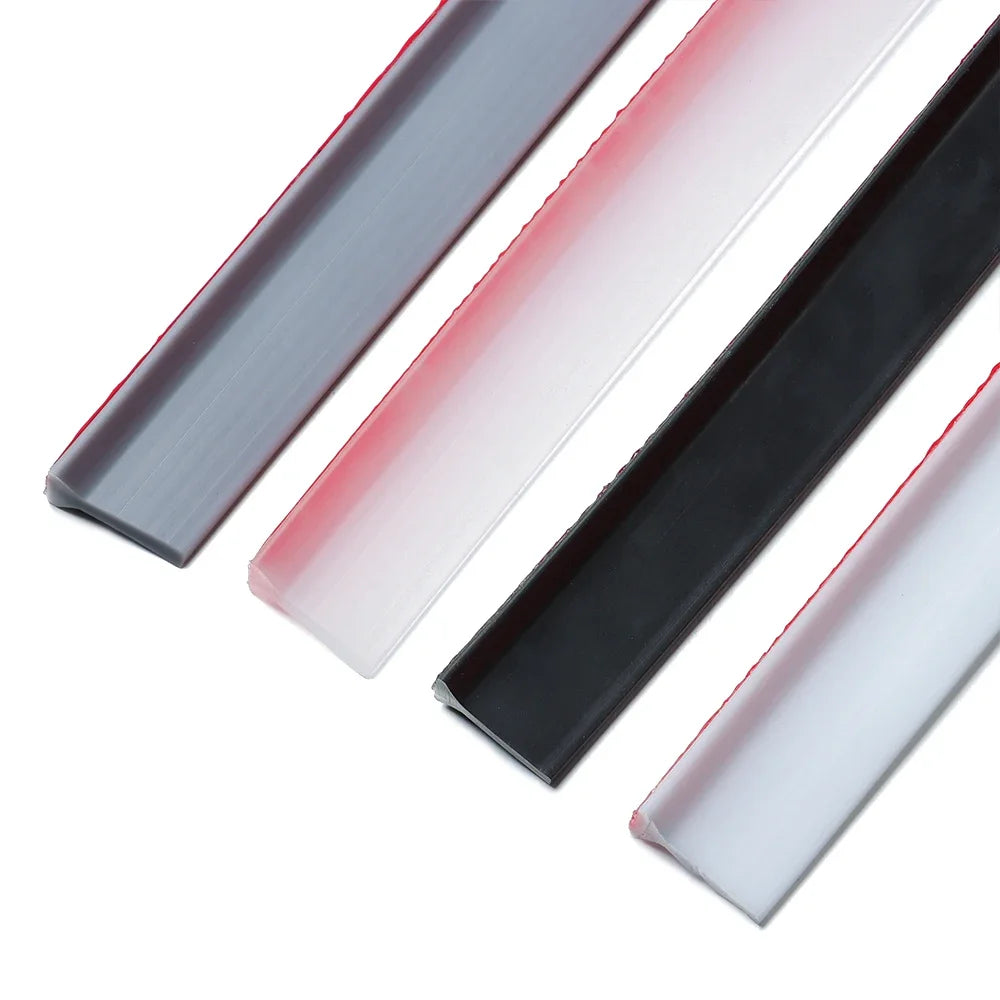 Silicone Water Stopper Self-Adhesive Bendable Flexible Water Retaining Strip Bathroom Door Dry Wet Separation Shower Dam Barrier