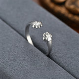 Adjustable Cat Paw Open Ring — view 4