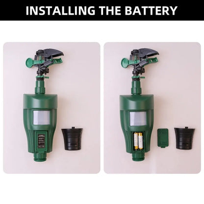 Motion Sprinkler Animal Deterrent Garden Pest Control Jet Spray Birds Repellent Driving Small Animals Repellent Used