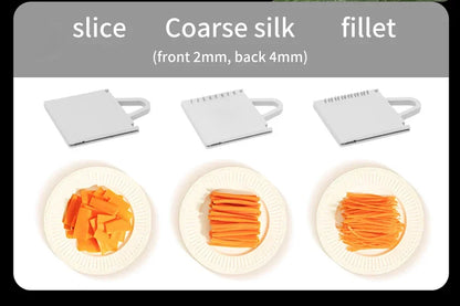 Slicer Safe Mandoline Vegetable Cutter Veggie Dicer Slicer for Julienne French Fry and Potato Get Storage Box with Lid