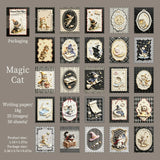 Vintage Floral & Animal Scrapbook Stickers — view 7