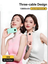 Power Bank with Built-In Cables — view 3