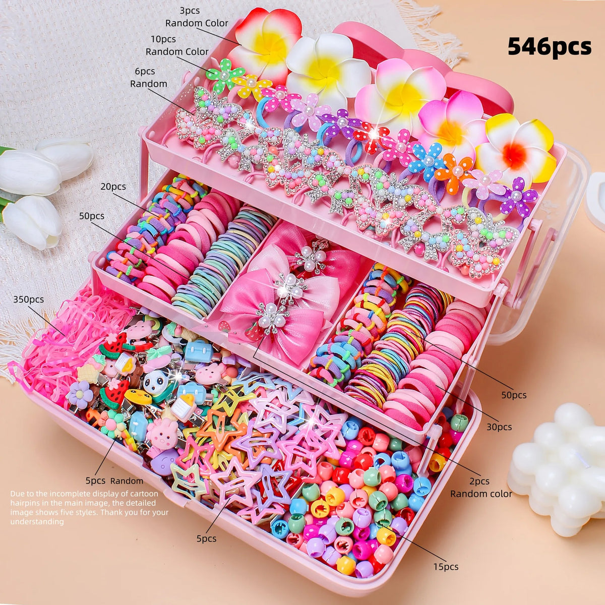 Colorful Children's Hair Accessory Set — view 9