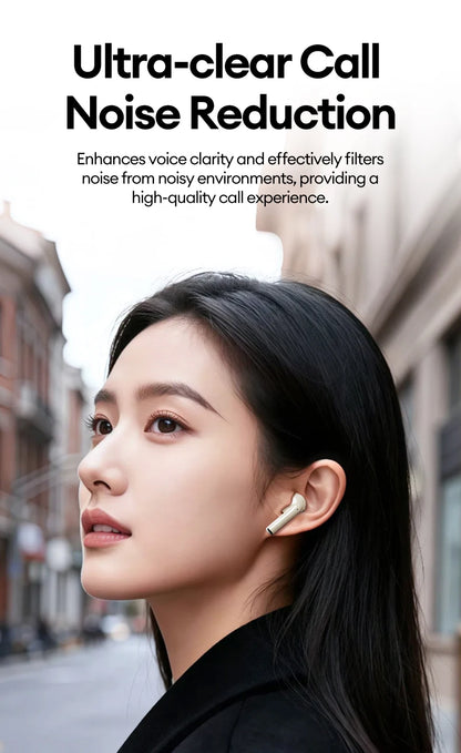 New Lenovo LE232 ANC Bluetooth 6.0 Headphones Active Noise Cancelling Wireless Earphone Power Display Music TWS Earbuds Choice