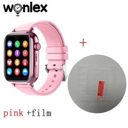 Wonlex KT34 Children's Smart Watch 4G WiFi Video Call Kids Watch GPS Tracker Google Store APP Download Kids SmartWatch WhatsApp