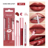 Matte Lip Liner & Gloss Set — 3 Pieces — view 6