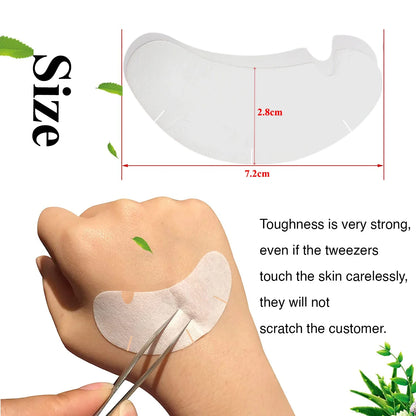 50/100pairs U Shape Eyelash Pads Grafted Lash Hydrogels Gel Patches Under Eye Pads for Eyelash ExtensionTips StickerMakeup Tools