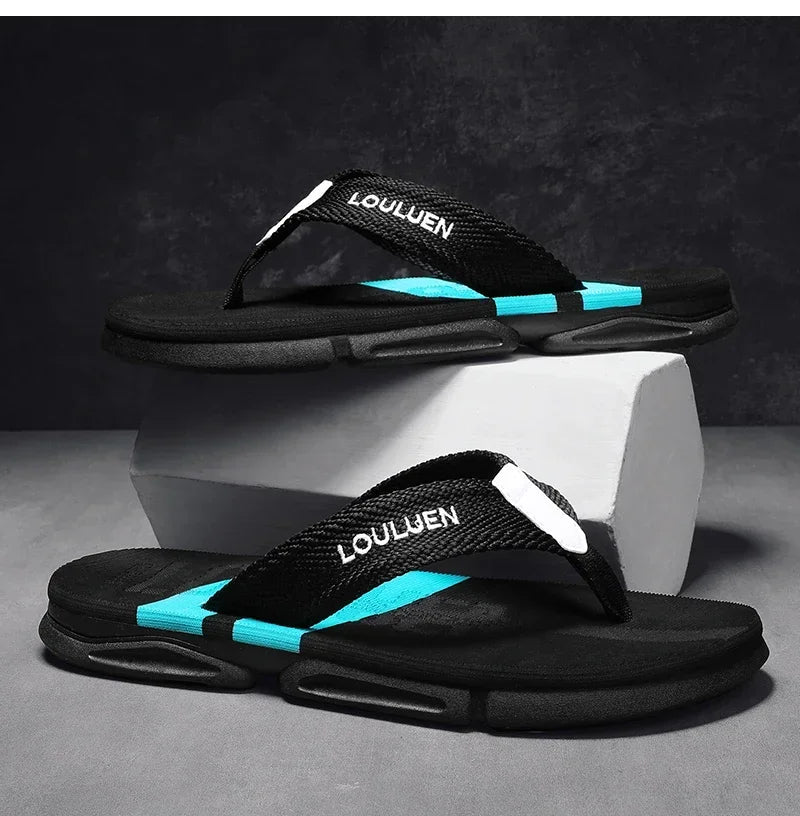 Summer Fashion Men Slippers Flip-Flops Outdoor Beach For Man Casual Breathable Antiskid Men's Sports Party Sneakers Shoes
