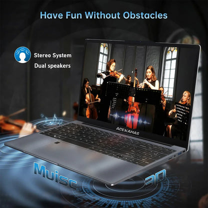 2026 New LENOU 15.6 Inch Gaming Laptop Intel Core i9-10980HK 16GB RAM 1TB  Win11 Pro High Performance Portable Gamer Notebook PC